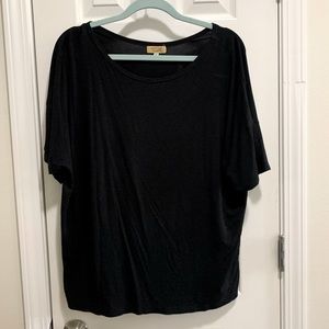 Black Piko top Sz M